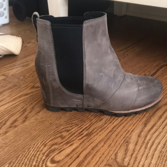 Sorel Shoes - sorel lea wedge leather boot